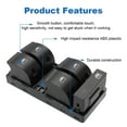thumbnail image 2 of Master Power Window Switch Control Button For Audi A4 B6 Audi A4 B7 8ED959851, 2 of 12