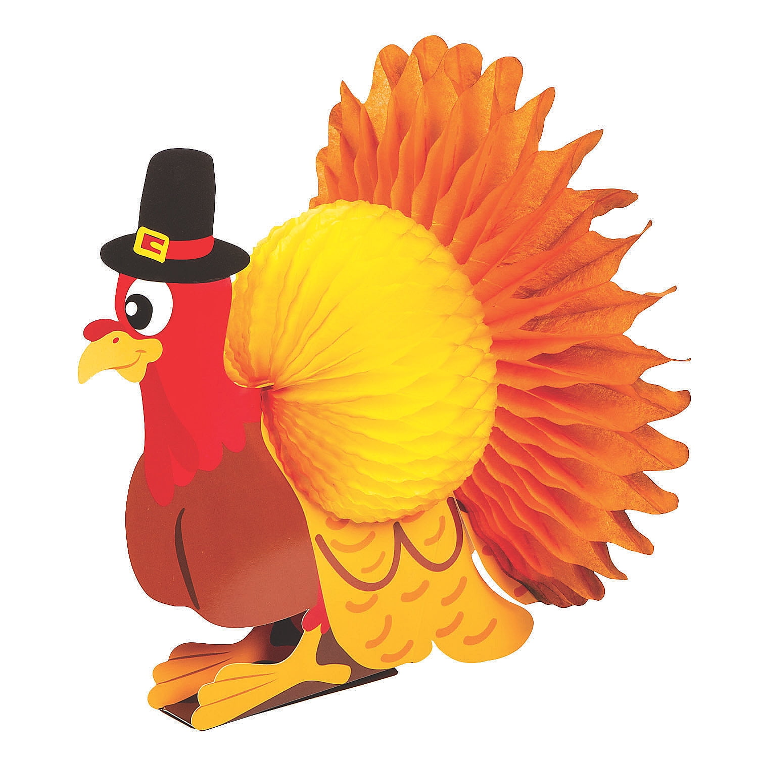 Thanksgiving Friends Turkey Centerpiece, Party Decor, Thanksgiving, 1 Pieces