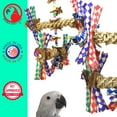 thumbnail image 6 of Bonka Bird Toys 1241 Double Helix Chew Forage Shred Medium Parrot Cage Toy Pet, 6 of 7
