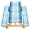 Blue, variant on Light Blue White Tartan Plaid Picnic Table & Bench Cover Set, 3-Piece Waterproof Elastic Slipcover Summer Coastal Farmhouse Backyard BBQ Camping Outdoor Furniture Decor
