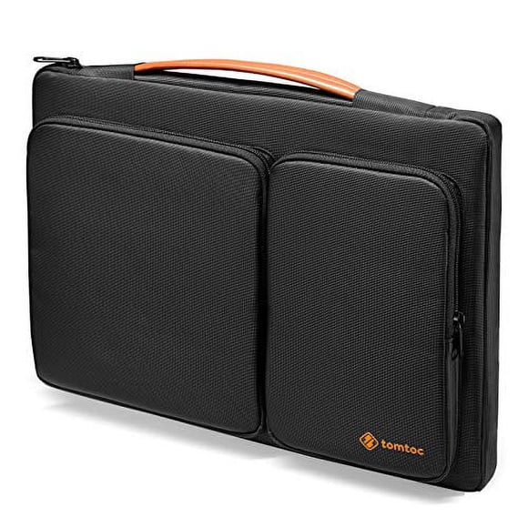 tomtoc 360 Housse de Protection pour Ordinateur Portable pour MacBook Pro M1 Pro/Max 14 Pouces 2021 A2442, Surface Ordinateur Portable Studio 13,5-14,4 Pouces 2021/4/3, Surface Book 3/2/1, Sac d'Étui Imperméable pour ASUS VivoBook/Ze