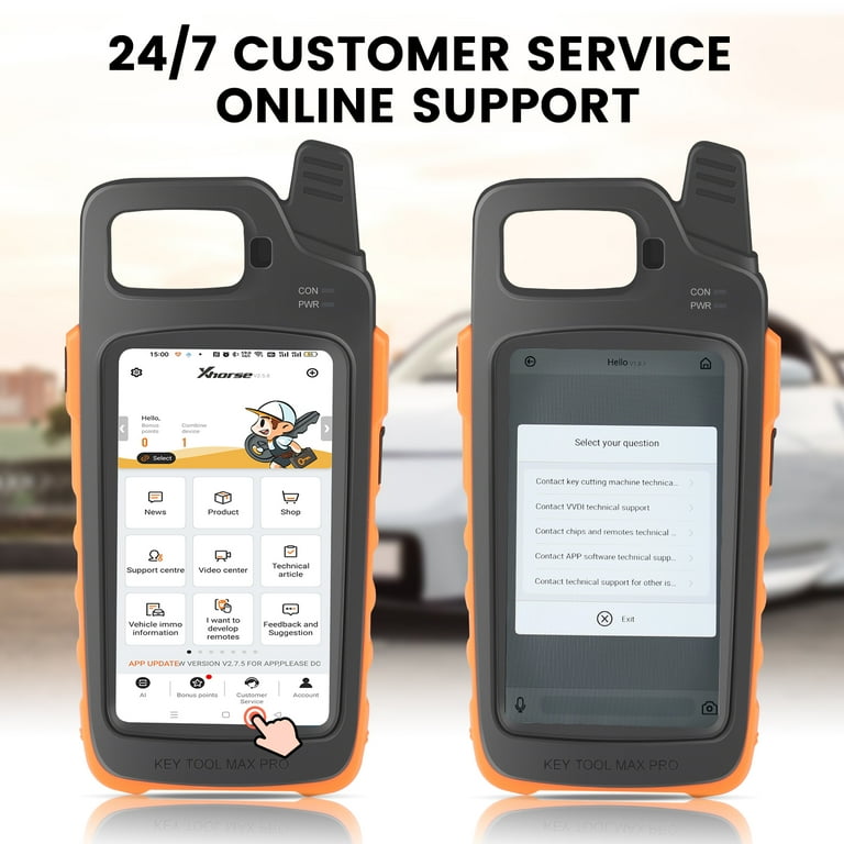 Xhorse VVDI Key Tool Max Pro With MINI OBD Tool - Car Tester Xhorse VVDI Key Tool Max Pro With MINI OBD Tool - Car Tester