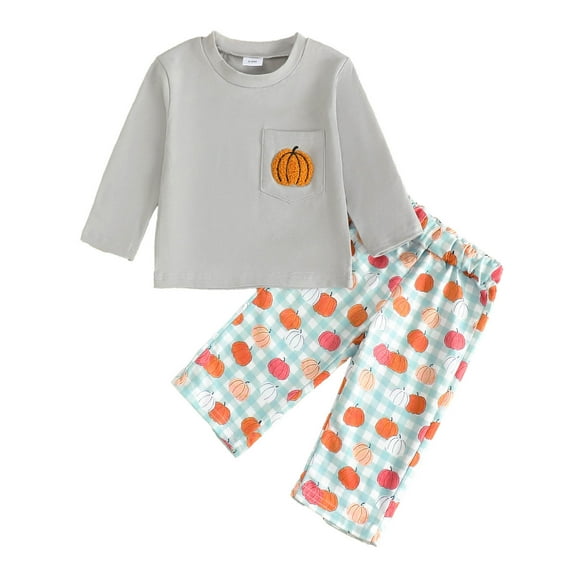 Gibobby Toddler Girl Fall Outfits Long Sleeve Sweatsuit Top and Sweatpants Set Baby Girl Winter Clothes Ruffle(Light Gray,18-24 Months)