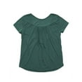 thumbnail image 4 of Viworld Women's Loose T-Shirt Short Sleeve Casual Tops Blouse Tee Plus Size, 4 of 6