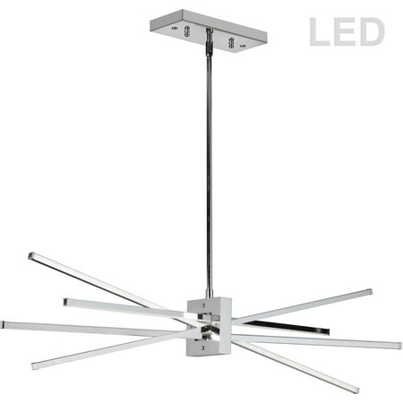 

Pendants 4 Light Bulb Fixture With Polished Chrome Finish Stainless Steel Material 34 46 Watts