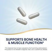 Natures Way Calcium Magnesium & Vitamin D Complex Capsules, Healthy Bones & Teeth*, Unisex, 250ct