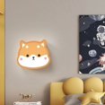 thumbnail image 3 of Lámpara de pared para habitación de niños de dibujos animados iJi, lámpara de noche led con forma de ojo de Hello Kitty para dormitorio de niño y niña, princesa, 3 of 5