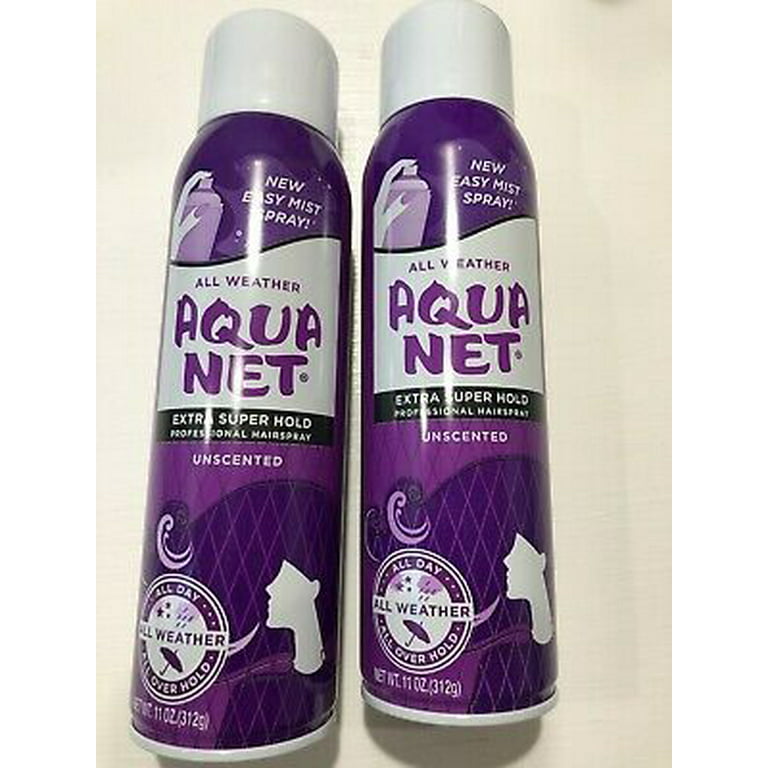 Aqua Net Professional Extra Super Hold Spray 11 oz purple all weather  67990600115