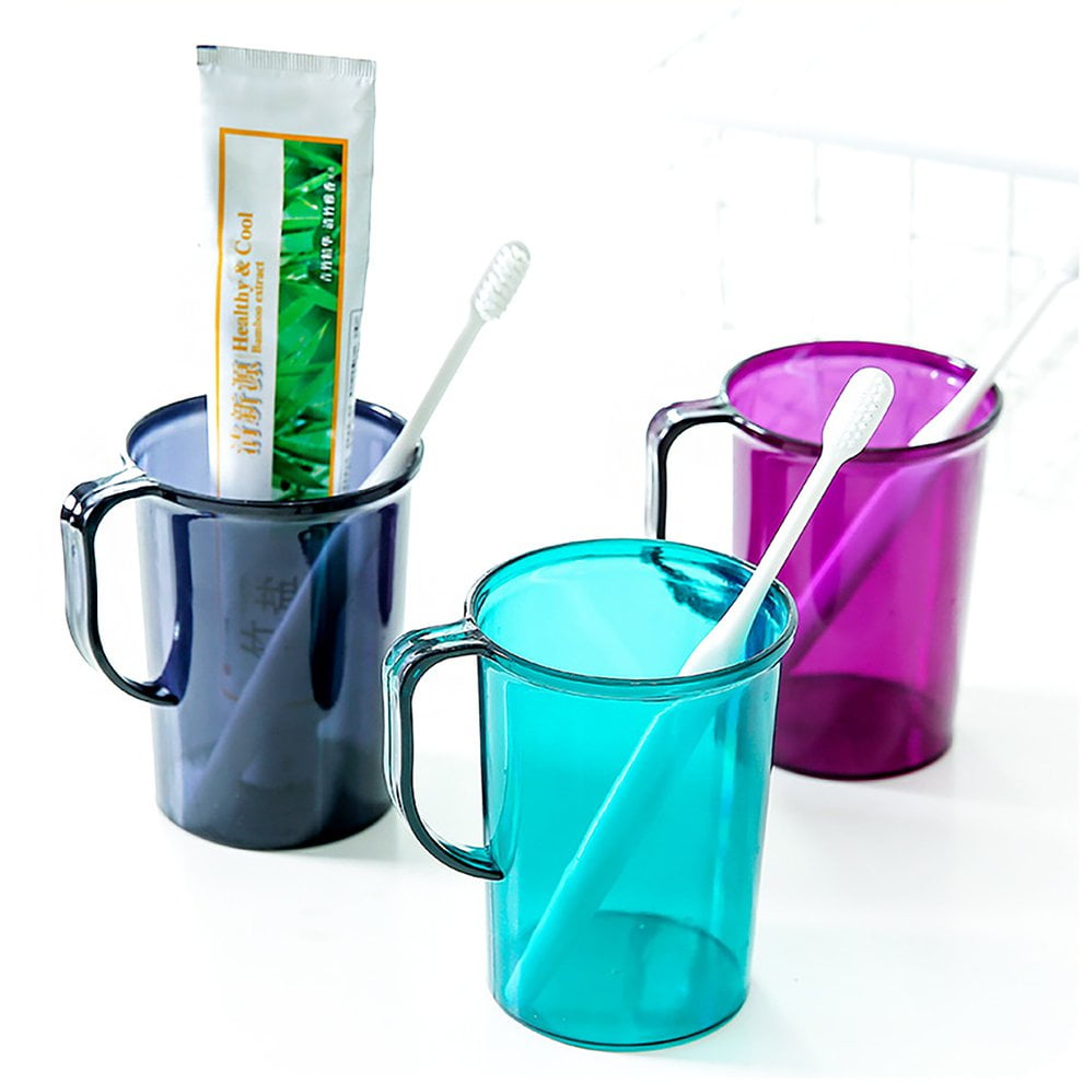 Plastic Washing Cup Creative Brush Teeth Tumbler Toothpaste Toothbrush