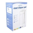 thumbnail image 4 of Bote para pañales y toallitas Ubbi Anti-olor color blanco, 4 of 4