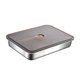 thumbnail image 5 of Caja de almacenamiento de acero inoxidable, recipiente para queso para refrigerador, contenedor para pasteles, caja para conservar alimentos frescos,, 5 of 9