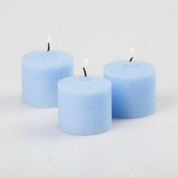 Richland Votive Candles Unscented Light Blue Set of 144