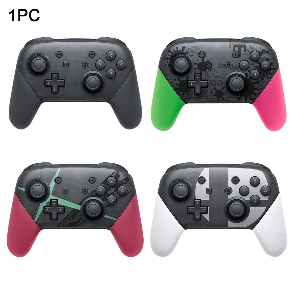 voks kabine indhente For Nintendo Switch Pro Wireless Game Controller - White with full function+ NFC+awaken - Walmart.com