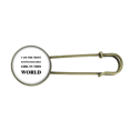 thumbnail image 1 of Yo soy el conocedor chica EsES Broche De Broche De Metal Antiguo Unbranded M, 1 of 3