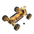 thumbnail image 1 of Baohd RCGOFOLLOW Aluminum Alloy Precision Car Frame Strong Chassis Frame For 1/14 Rc Car Frame Wltoys 144001 RC Car Part Golden, 1 of 6