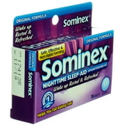 Sominex Original Formula Nighttime Sleep Aid, 25 mg, 16 Ct (3 pack) (Bundle)
