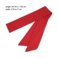 thumbnail image 4 of Diadema deportiva con lazo para la cabeza, ideal para correr, hacer ejercicio, tenis, karate, atletismo, disfraces de pirata (rojo), 4 of 6
