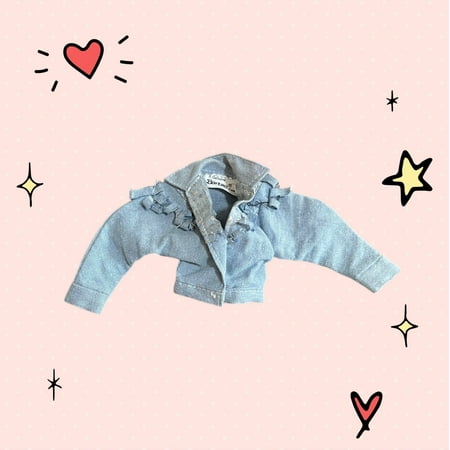 Lol Surprise doll OMG Bartz Doll Clothing Tee Top Blouse Shirt Jacket Denim