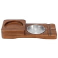 thumbnail image 3 of Bandeja De Vaso De Whisky, Bandeja De Copa De Whisky, Bandeja De Cigarros De Madera Rústica Conveniente Portátil, Fiesta De Decoración De Oficina Para Bar De Vinos En Casa ANGGREK Otros, 3 of 8