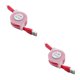 thumbnail image 3 of sweethay Divertidas luces LED, línea de carga de teléfono, Cable de datos retráctil, Cable luminoso Micro USB, reemplazo para Cable de de rojo 1m 2Conjunto, 3 of 6