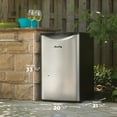 thumbnail image 2 of Danby 4.4 cu. ft. Outdoor Fridge in Stainless Steel (DAR044A6BSLDBO), 2 of 9