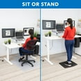 thumbnail image 4 of Mount-It! White Electric Sit-Stand Desk with Extra-Wide Tabletop and Dual Motor, 4 of 10