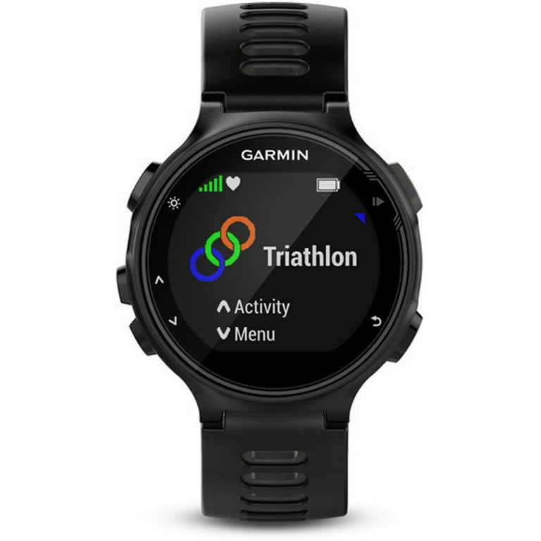 Garmin Forerunner 735XT GPS Running Watch Tri Bundle Black Gray 010 01614 03 7 Pieces Fitness Kit 1 Year Extended Warranty