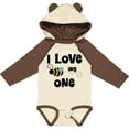 thumbnail image 3 of Inktastic 1st Birthday Bee Boys or Girls Long Sleeve Baby Bodysuit, 3 of 5