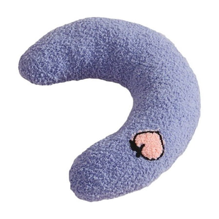 Xiaowjjj Cat U Shaped Spine Pillow Deep Sleep Pillow Soft and Comfortable Cat Toys Pet Supplies Dog Accessories Catalogue Trunk Cushion Dog Dog Harness Accessories Saddle Bag for Dogs Grooming Dog
