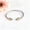 silver 1, variant on New Stainless Steel Zircon Open Bracelet Fashion Titanium Steel Gold Plated Bracelet Women's Exquisite Jewelry Gift