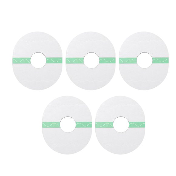 5 parches Freestyle Libre de protección impermeable Cgm Overpatch Tape de larga duración Oval
