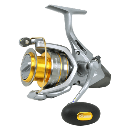 UPC: 0840083405152 | Okuma Fishing Tackle Spinning Reel  Avenger ABF 4000  Bait Feeder  Stainless Steel