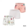 thumbnail image 2 of Esaierr 3-Piece Baby todler Girls princess Boxer Briefs Kids Soft Cotton Boxer Underwear for 2-12 Years Old Toddler Soft Cotton Boxer Briefs, 2 of 9