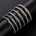 thumbnail image 1 of Pulsera de tenis de 3 mm, 4 mm y 5 mm, joyería de hip hop europea y americana, pulsera de circonita de una sola fila con microincrustaciones de cobre, 1 of 5