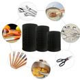 thumbnail image 4 of Cubeta para cubiertos con tubo para palillos de acero inoxidable - Negro mate 120-150 MFZFUKR CPB-DE-LYY1650-6, 4 of 5