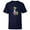 Navy, variant on Mickey and Friends Goofy Happy Face - Short Sleeve T-Shirt for Kids - Customized-Yellow