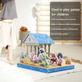 thumbnail image 2 of VONKY 3D Paper Assembly Toy Children Architecture Building Paper Model Kids Early Education Assembly House Toy Type 1, 2 of 9