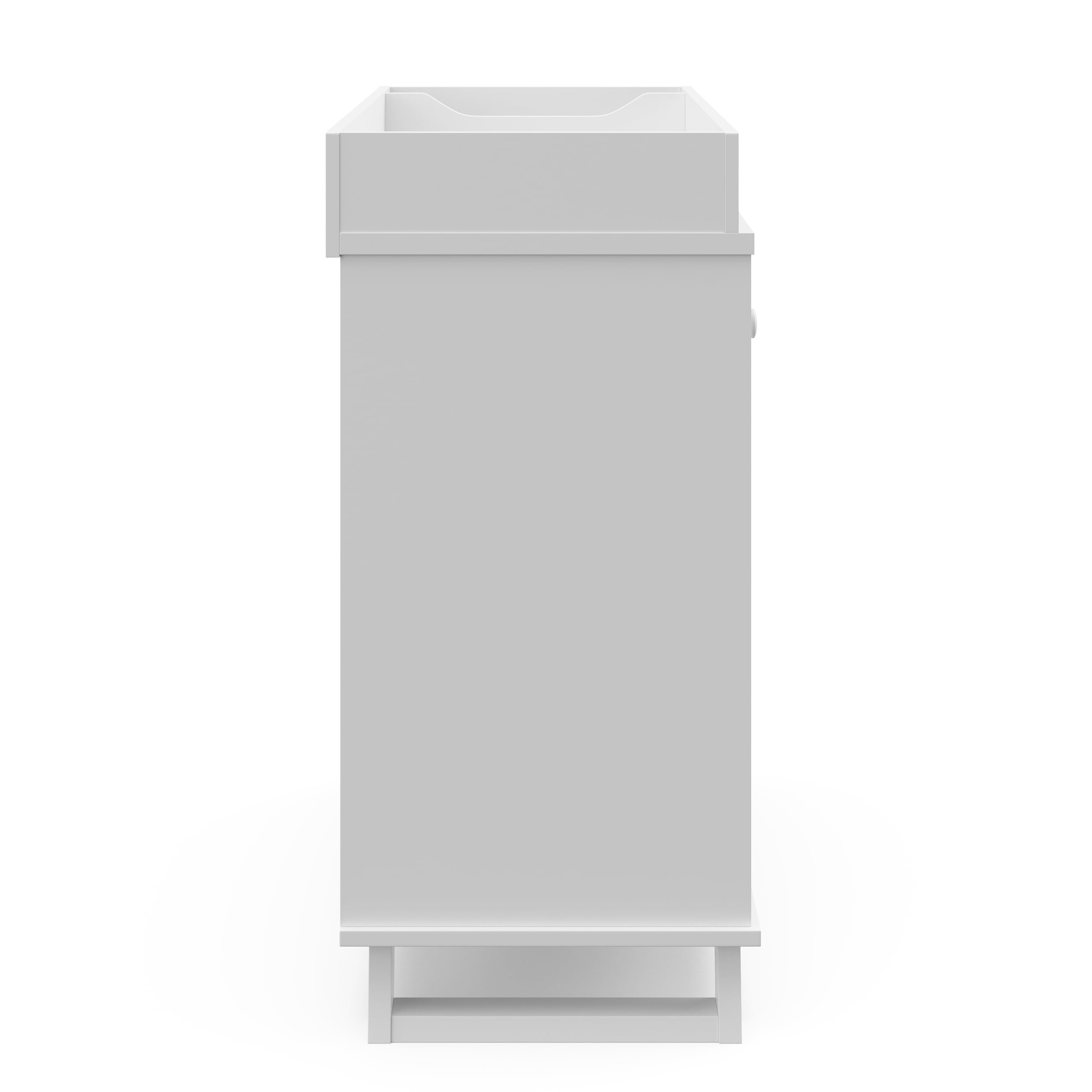 Storkcraft Modern Infant Nursery Changing Table Dresser, White