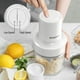 thumbnail image 5 of Savour Procesador de Alimentos de 8 Tazas con Cuchillas de Acero Inoxidable, Picador de Verduras para Preparación de Comidas y Uso en la Cocina, Color Blanco, 5 of 10