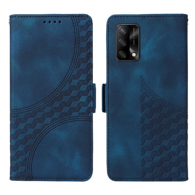 Funda GANGXUN para OPPO Reno 6 Lite con diseño acolchado elegante, cuero PU, protección total y ajuste preciso