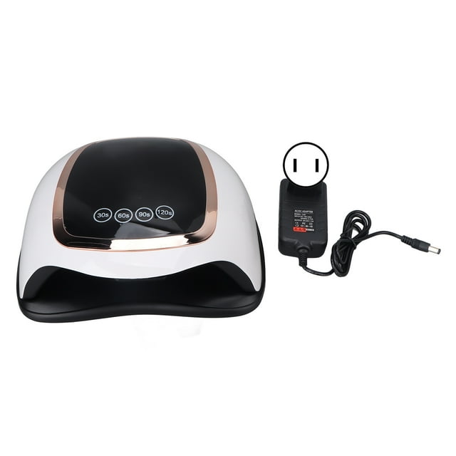 Secador De Uñas LED UV, 168W Inducción Inteligente Infrarroja 42pcs Chips De Luz Iluminación Automática Secador De Gel De Esmalte De Uñas Para Salón De Uñas Para Manos Cergrey Enchufe de EE. UU.
