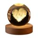 thumbnail image 1 of Lámpara de noche decorativa con luz nocturna de bola 3D Corazón, 1 of 9