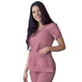 thumbnail image 2 of Adar Pro Scrubs For Women - Sweetheart V-Neck Scrub Top, 2 of 7