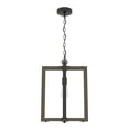 thumbnail image 2 of Hunter - Woodburn 1-light Noble Bronze, Medium Size Pendant Light, Dimmable, Modern Style, Rectangle Shaped, for Bedrooms, Dining, Living Rooms - 19814, 2 of 7