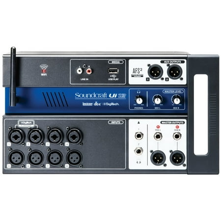 Soundcraft Ui-12 - 12 Input Remote-Controlled Digital Mixer