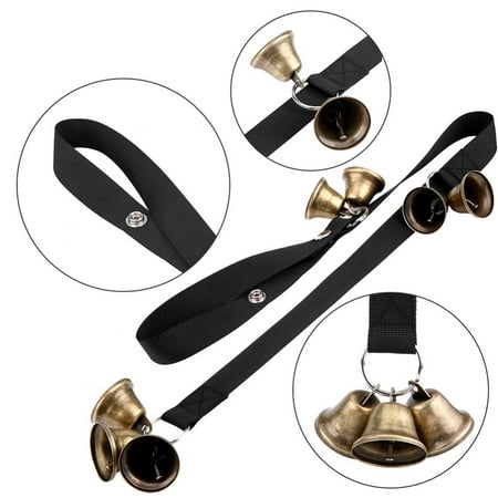 Qiilu Dog Door Bell Dog Doorbell 2pcs Set Dog Training Doorbell
