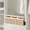 Brown-Small-1 Pack, variant on Shoe Organizer Box for Closet, Small Fabric Shoe Storage Bin with Adjustable Dividers & Clear Cover, Saving Space Sneakers