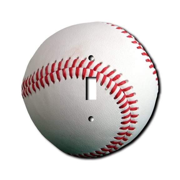 Off The Wall Plates - Baseball - Single Gang Light Switch