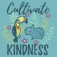 thumbnail image 2 of Women's Encanto Cultivate Kindness  Racerback Tank Top Tahiti Blue Large, 2 of 4