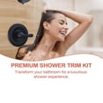 thumbnail image 2 of YIGSECU Recessed Shower Valves Trim Kits Easy install Shower Valves Hardware Shower Switches Control Valves Tap Accessories, 2 of 9